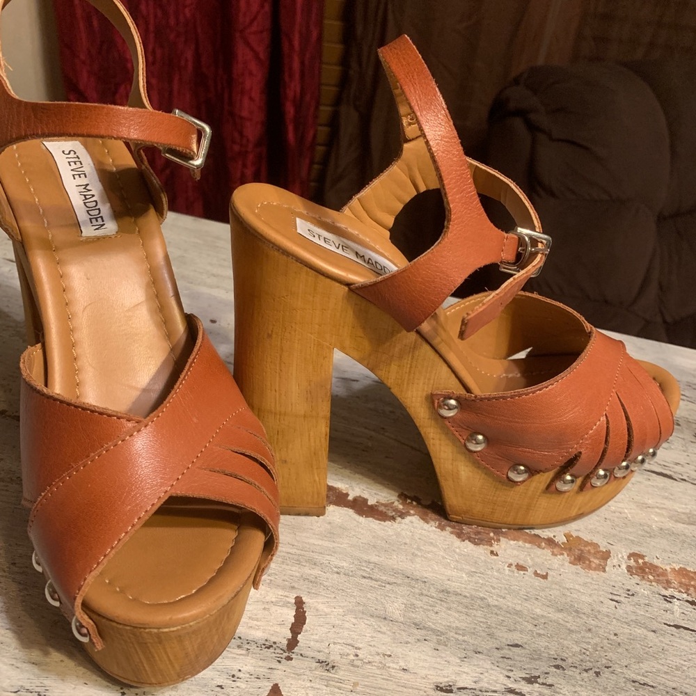 Steve Madden block heel